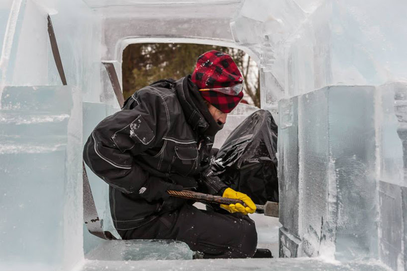 the fully-functioning, canadian tire ice truck