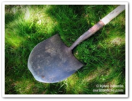 shovel shovels something acre