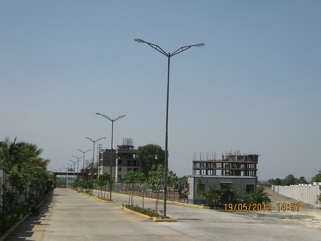 Entrance of Kanchan Vrundavan - Visit Kanchan Vrundavan, 1 BHK & 2 BHK Flats at Koregaon Mul, near Uruli Kanchan Pune 412202