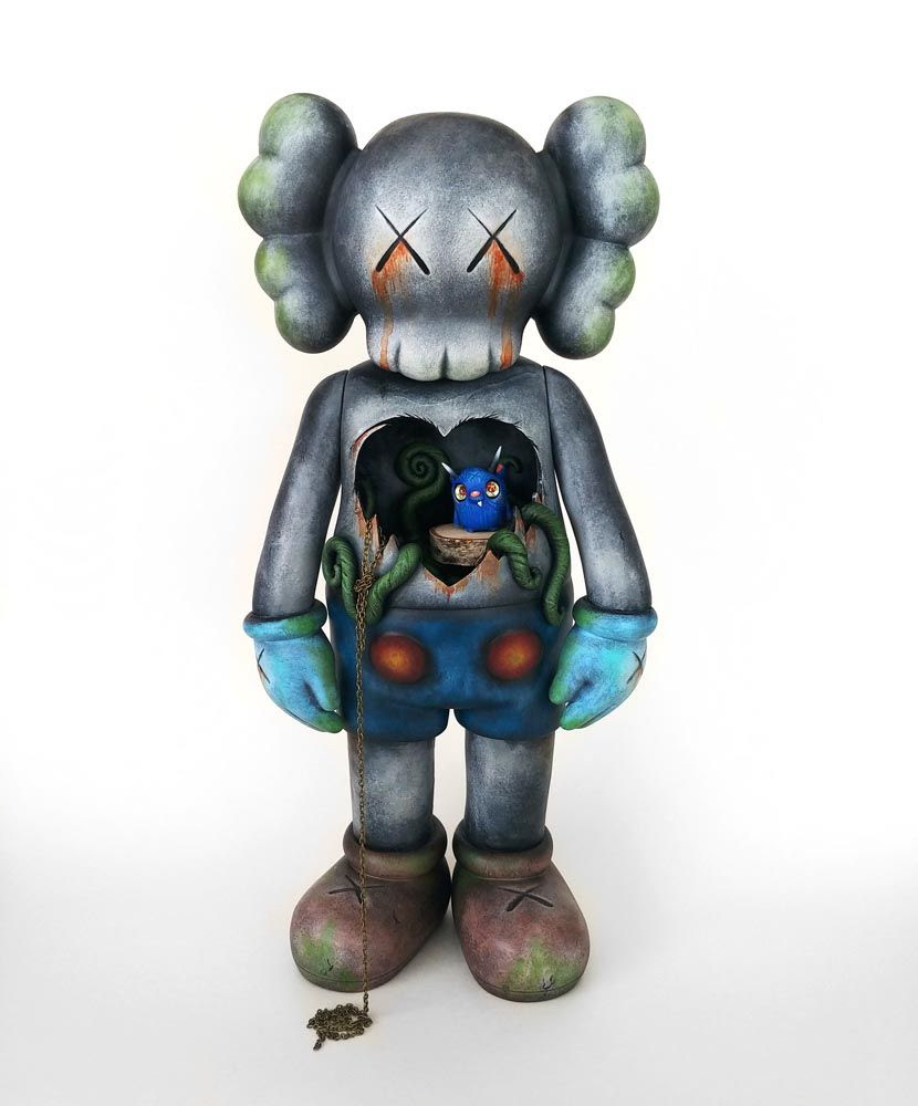 Strangecat Toys, Art Show, Group Show, KAWS, Bootleg, Florida, Limited Edition, Custom Vinyl, SpankyStokes, Strangecat Toys presents: 'Misappropriated Icon 2' Bootleg Kaws Companion custom show Strangecat Toys, Art Show, Group Show, KAWS, Bootleg, Florida, Limited Edition, Custom Vinyl, SpankyStokes, Strangecat Toys presents: 'Misappropriated Icon 2' Bootleg Kaws Companion custom show
