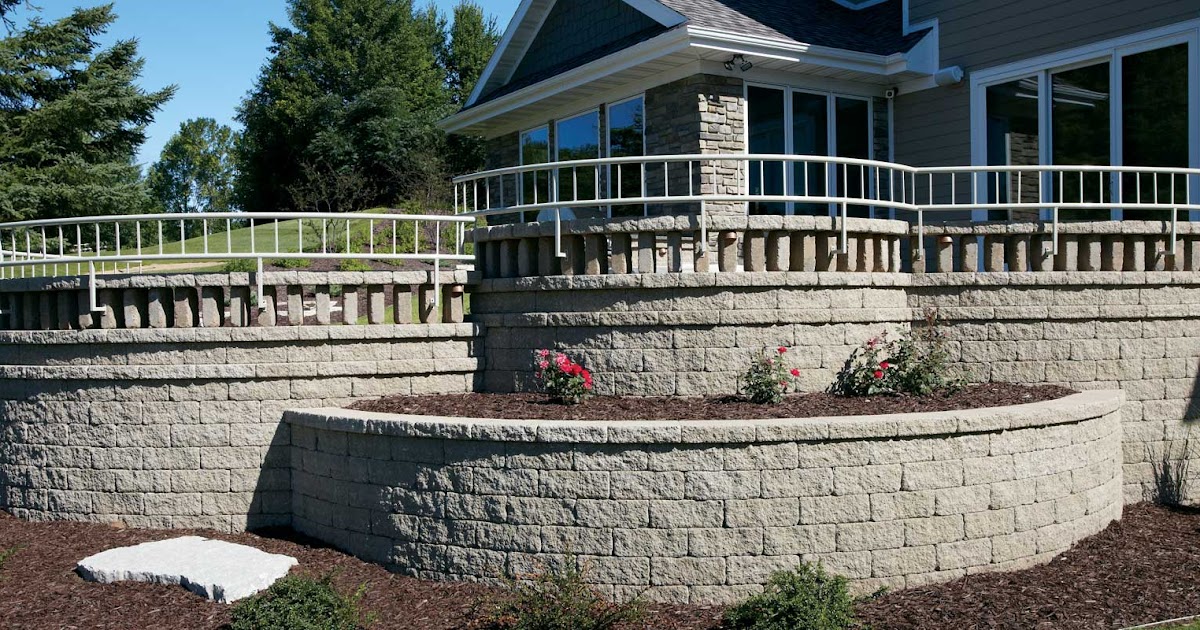 Cinder Block Landscape Wall - How to Build A Cinder Block Retaining