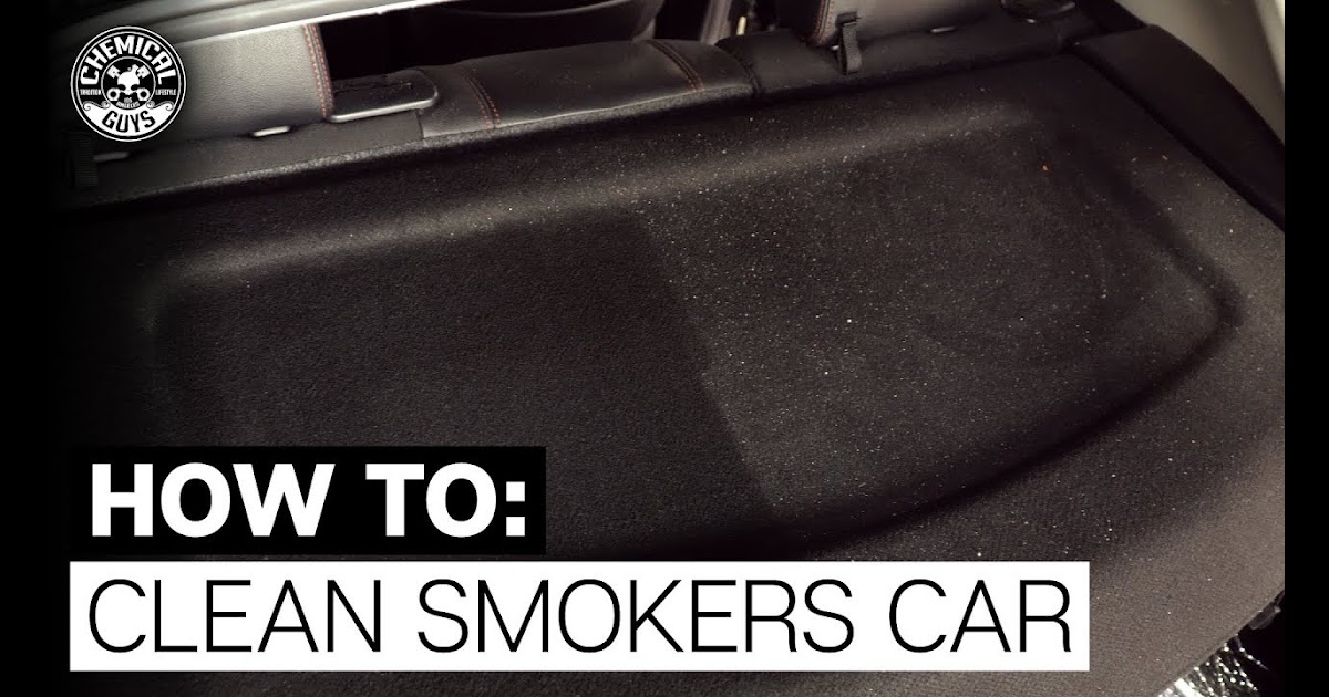 How To Get Cigarette Smell Out Of Cloth Car Seats - RETNSH