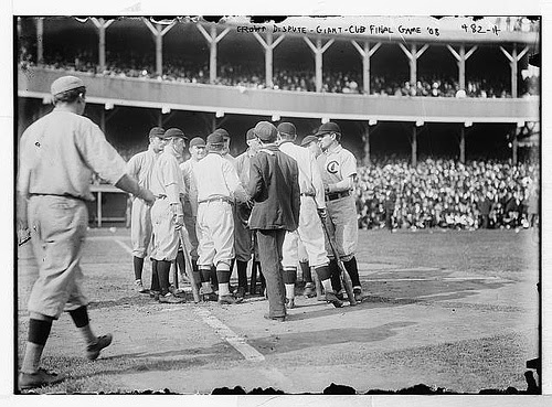 1908 Cubs Giants final game