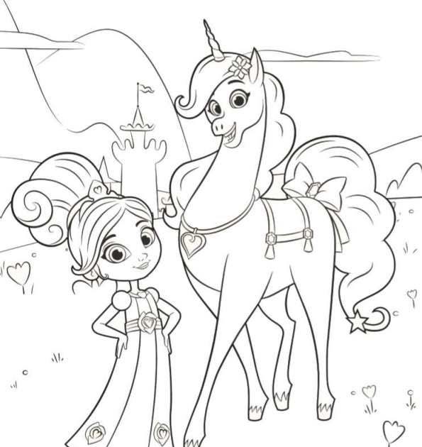 Cartoon Knight Coloring Pages | Best Coloring Pages