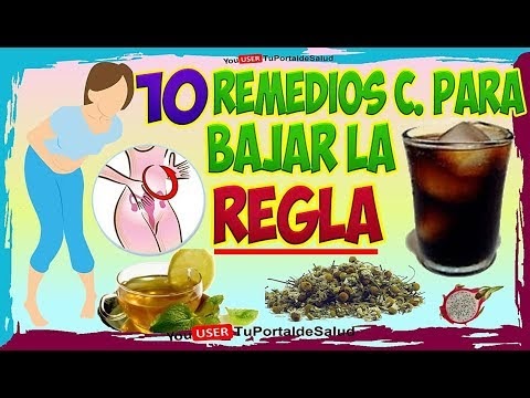 regla remedios bajar baje ruda puedo retrasar