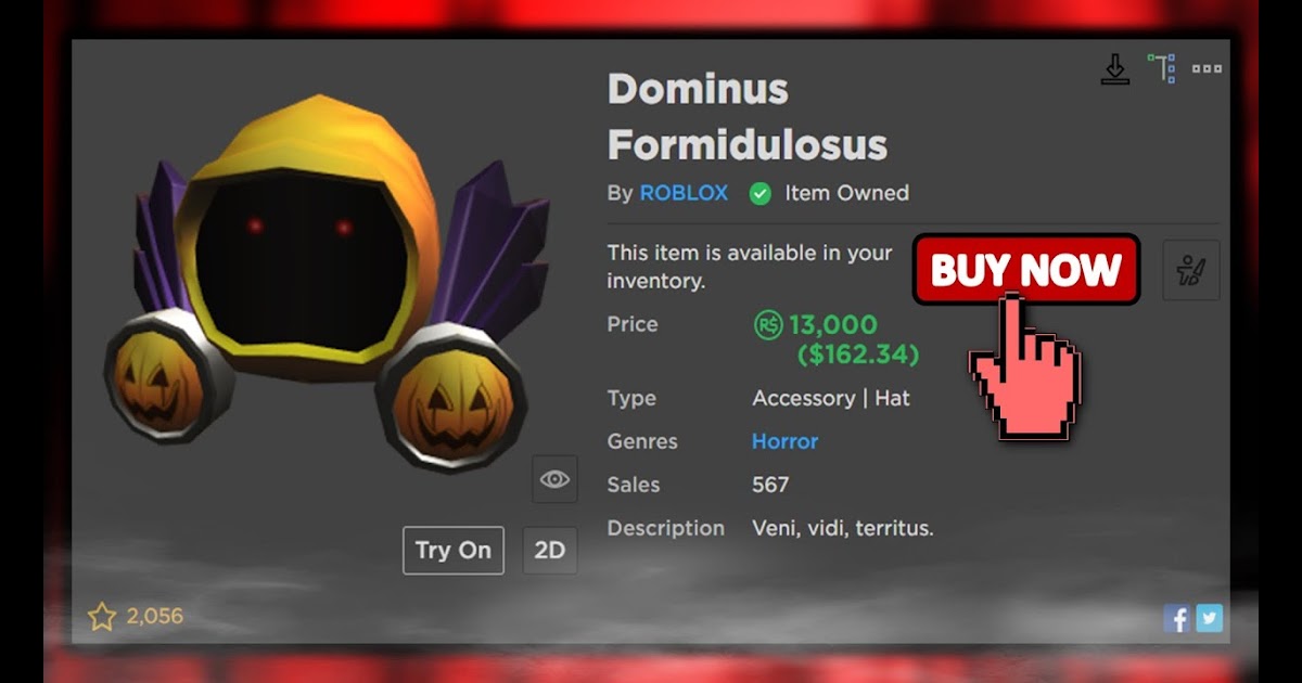 dominus formidulosus robux
