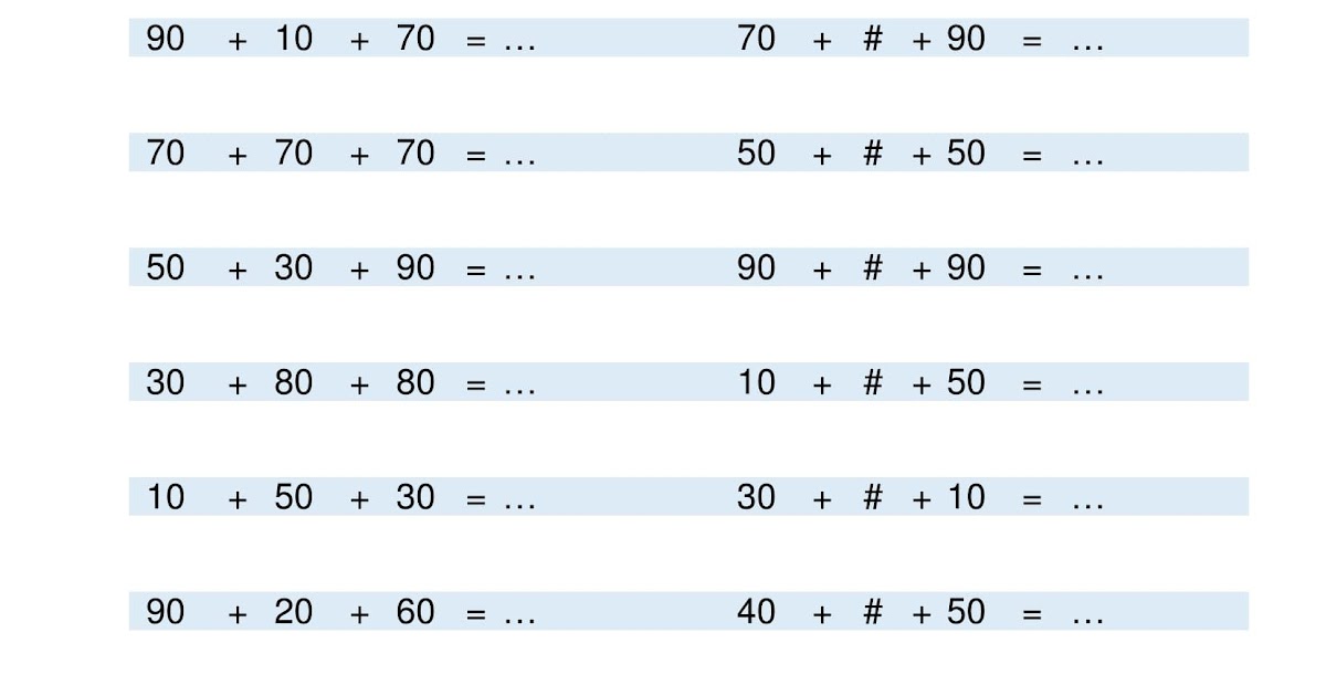 Class 2 Maths Addition Worksheet Pdf - SHOTWERK