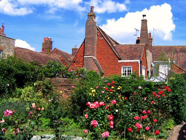 The Garden at Henry James' Lamb House, Rye