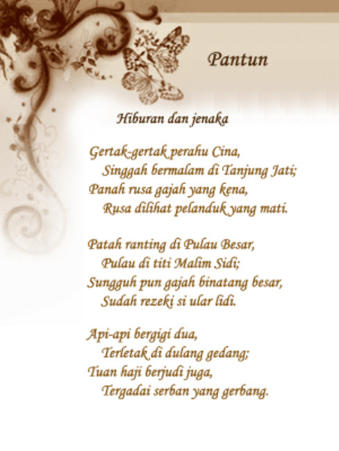 Dapatkan Gambar Contoh Syair Nasihat Belajar Surat Rasmi Ra Terkeren by Cikimm.com
