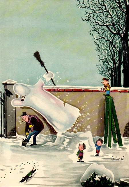 “Comment on s’enrhume... en 12 images”, 1957, Jean-Jacques Sempé