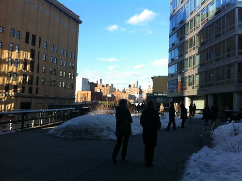 On the High Line, February 6, 2011