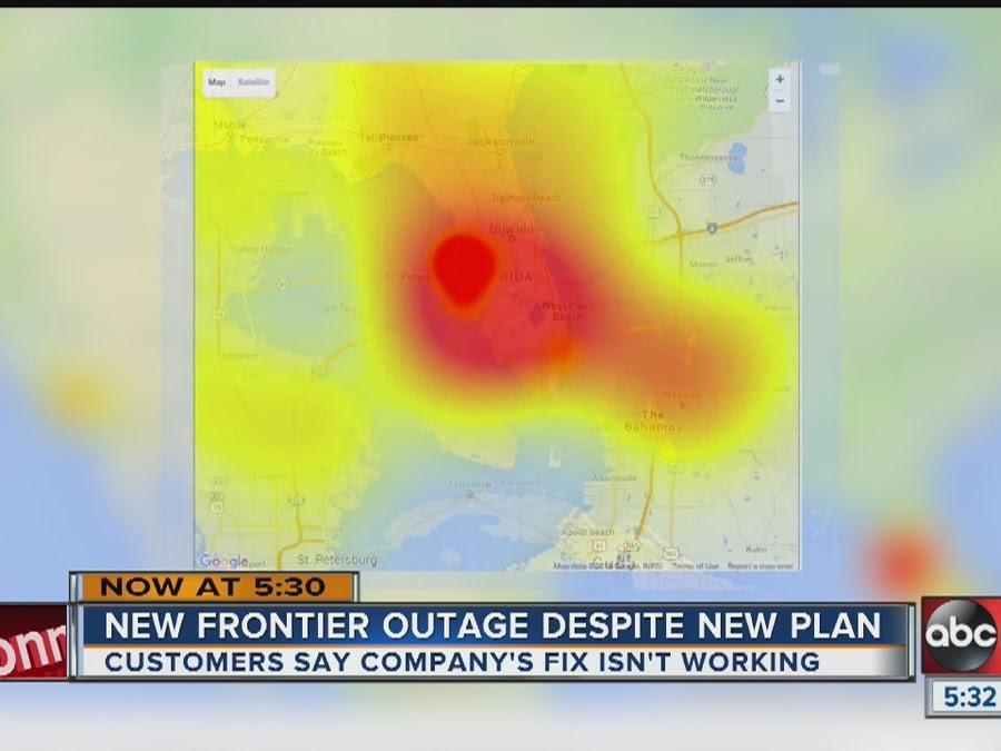 Frontier Outage Map Texas