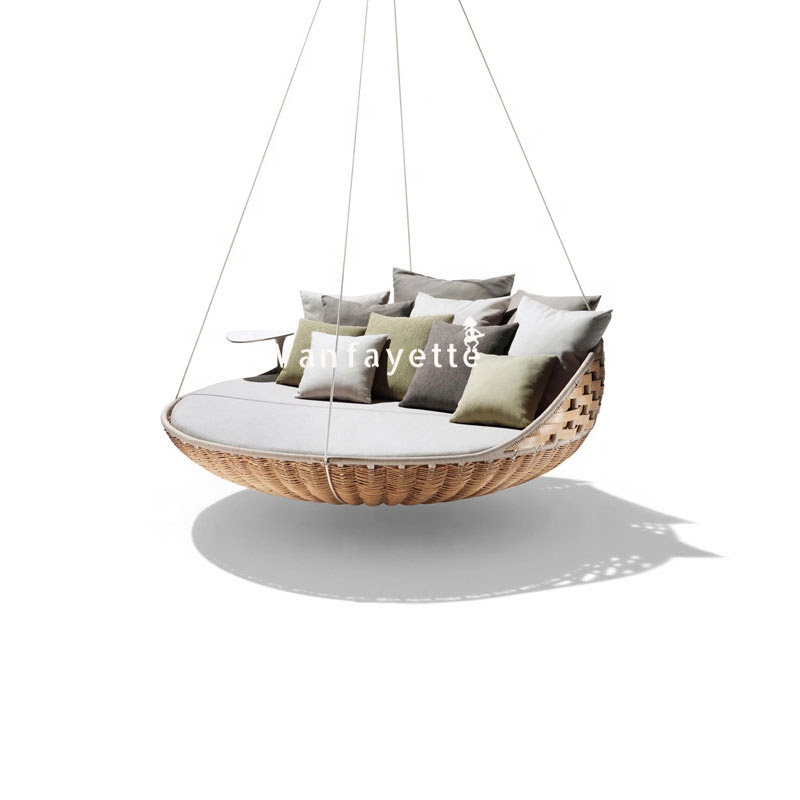 Round Rattan Round Swing Bedrattan Hanging Bed Patio Swing Chair Wicker Furniture Porch Swing Bed Buy Hanging Patio Chair Patio Swing Chair Wicker Furniture Porch Swing Bed Round Rattan Swing Bed Product On