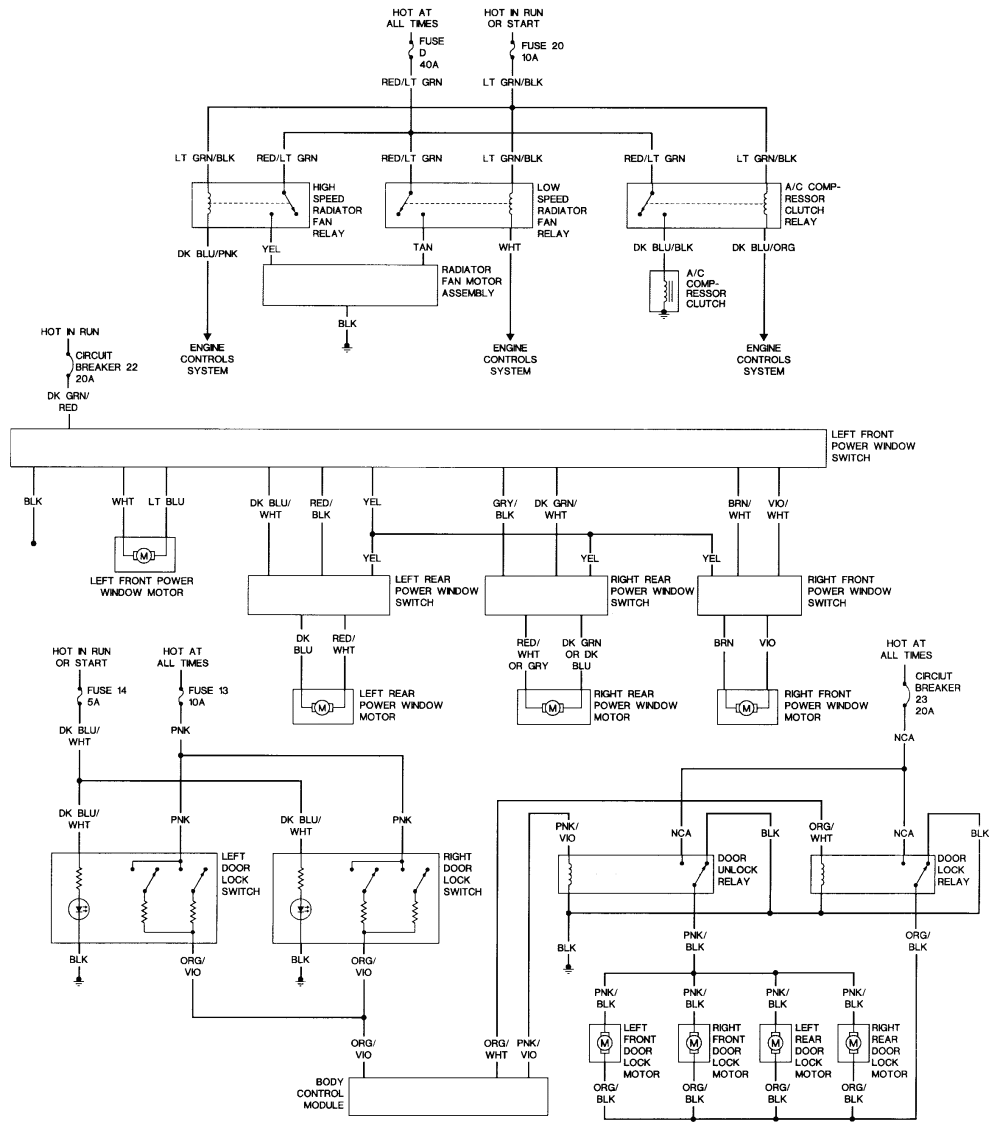 Chrysler Concorde Wiring Diagram - Wiring Diagram