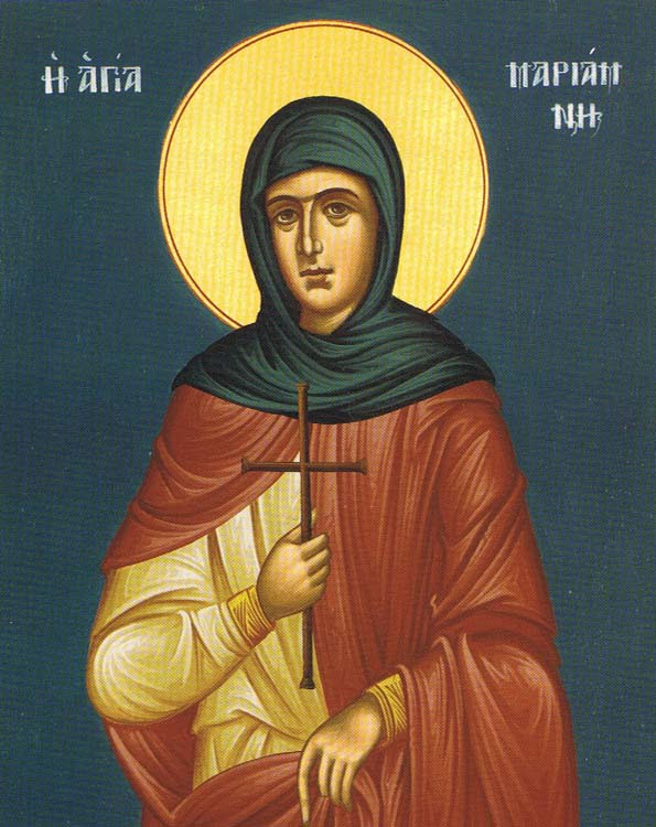 img ST. MARIAMNE,  the sister of the Apostle Philip
