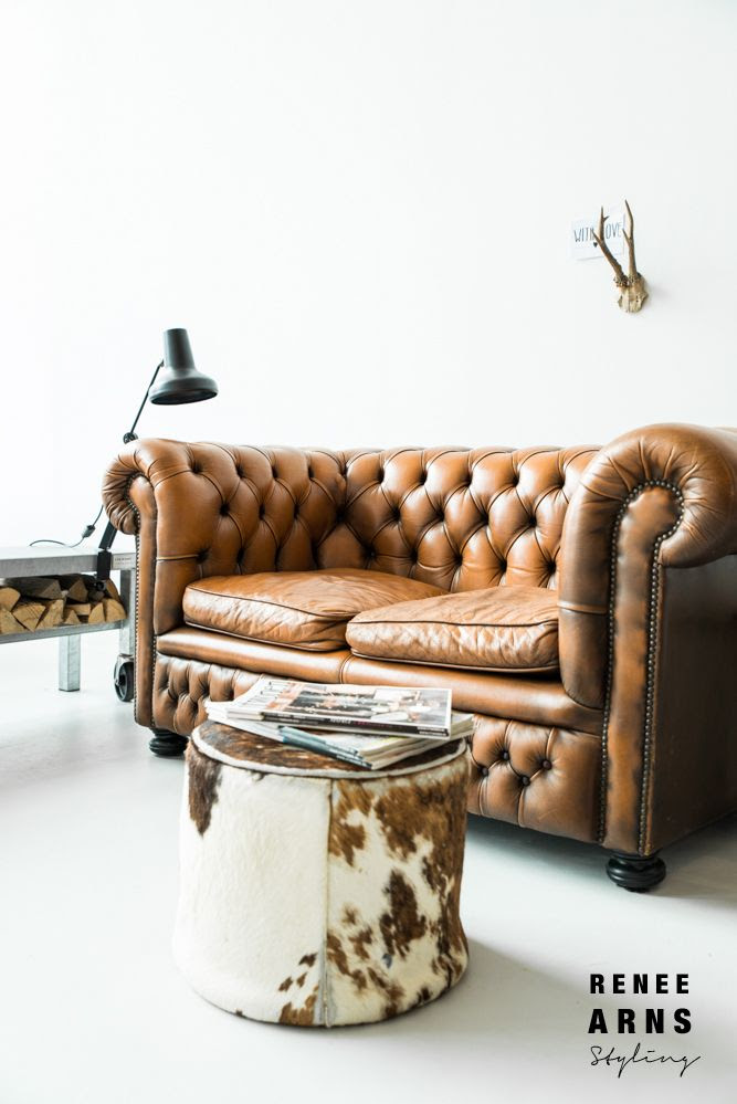 cowskin coffee table