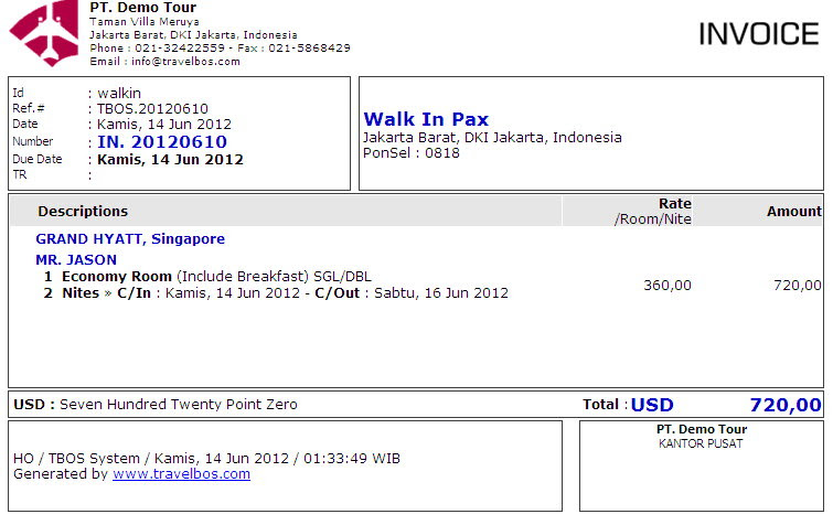Contoh Invoice Faktur Feed News Indonesia
