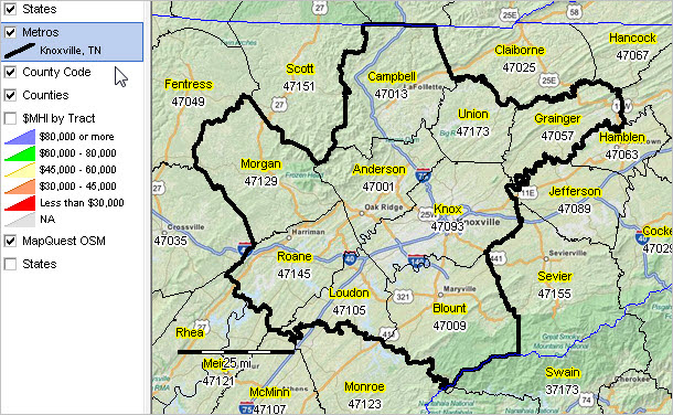 26 Knoxville Tennessee Zip Code Map Maps Online For You