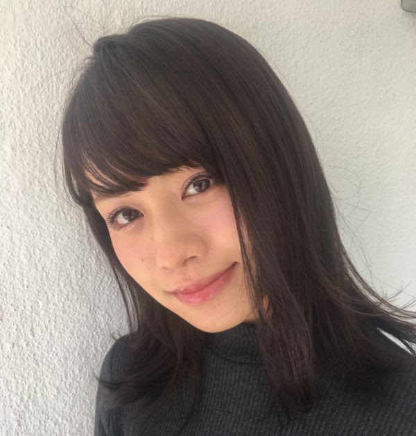 ストレート ミディアム 黒髪 アレンジ Badraan Mirani