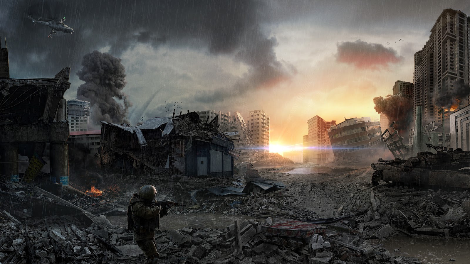 Featured image of post Anime Destroyed City Wallpaper Please contact us if you want to publish an anime city wallpaper on our site
