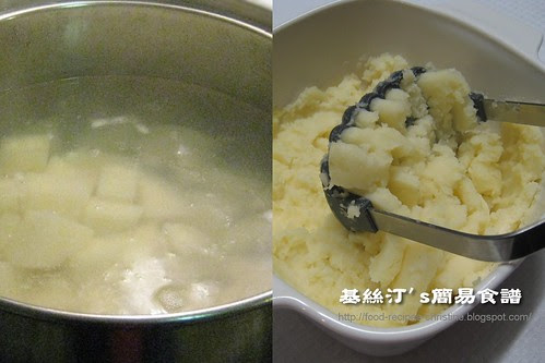 薯蓉 Mashed Potatoes製作 薯蓉 Mashed Potatoes製作