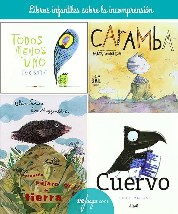 Libros para niños sobre la incomprensión