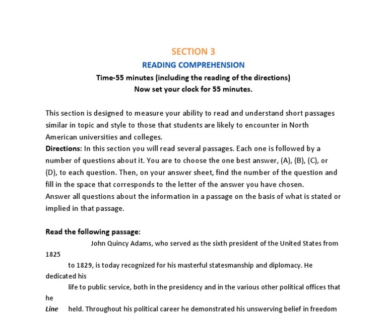 Kunci Jawaban Section 3 Reading Comprehension - Ajudan Soal
