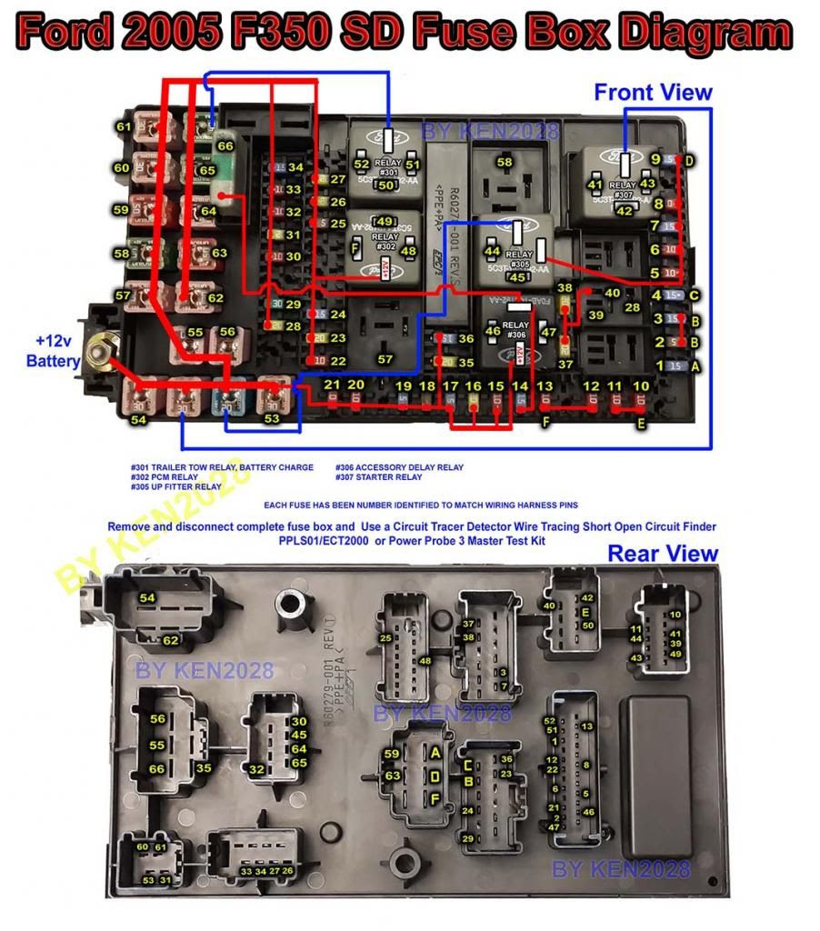 21 2005 F250 Fuse Diagram - Wiring Diagram Niche