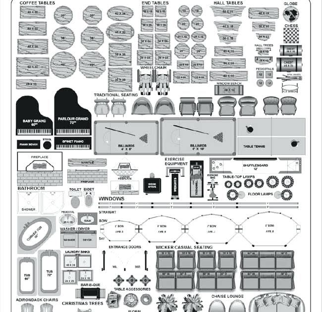 1-4-inch-scale-furniture-templates-printable-free-paper-crafts-made-with-paper-new-things