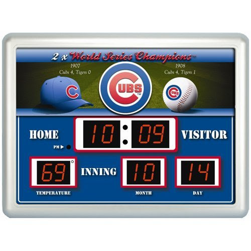 SCOREBOARDS TIMERS MLB Chicago Cubs Scoreboard Team Sports America