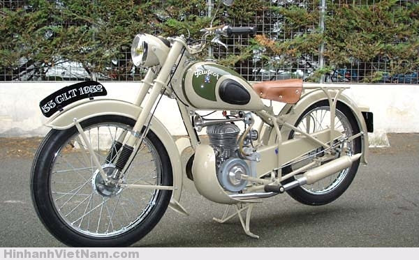 Xe mô-tô Peugeot 125cc kiểu 55 GLT 1932