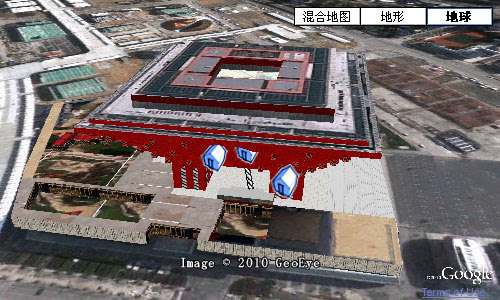 Google地图发布上海世博会专题