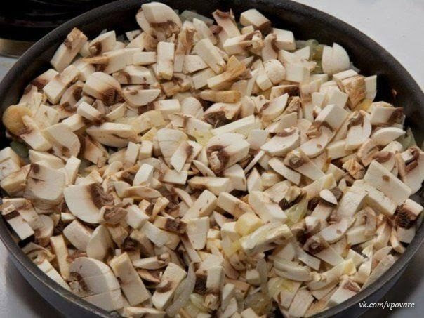 Мясные рулетики с грибами