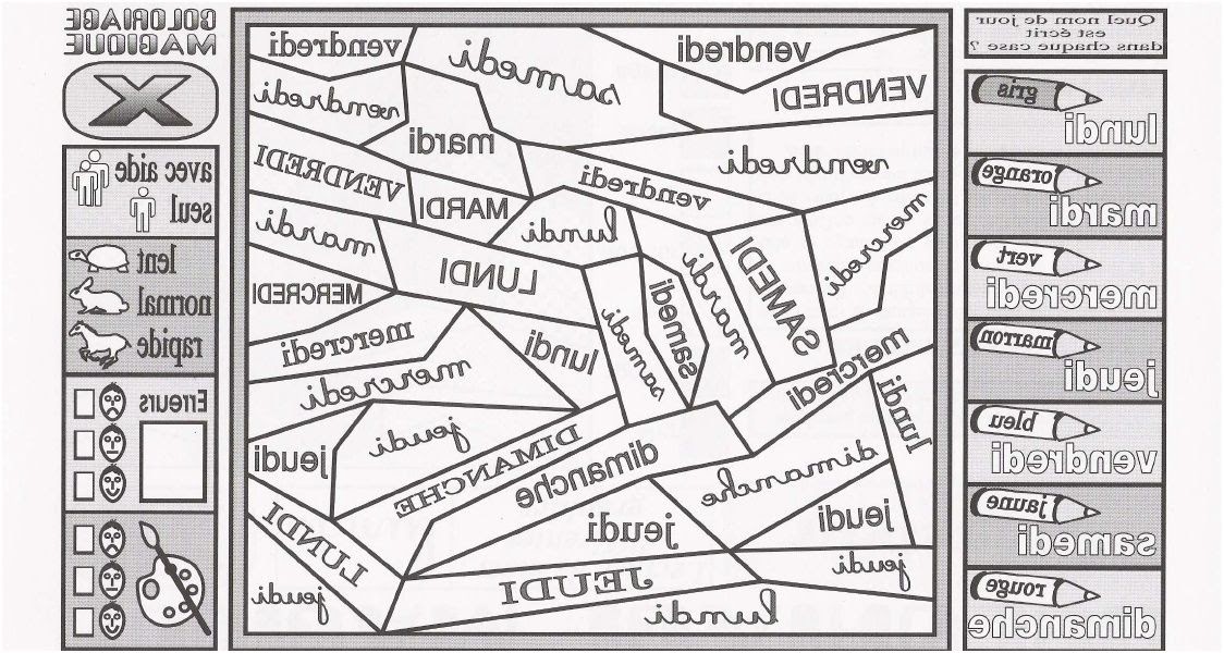 Coloriage Magique A Faire Sur L Ordinateur Gratuit  Coloriage Magique