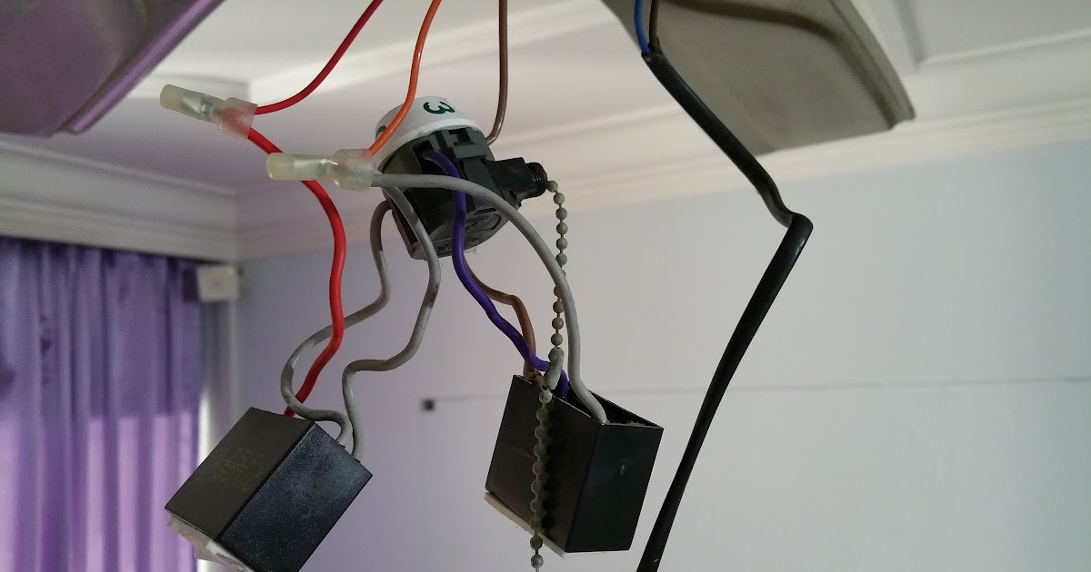 3 Speed Ceiling Fan Light Switch Wiring