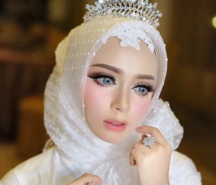 18+ Foto Prewedding Gaun Hijab jpg (736x630)