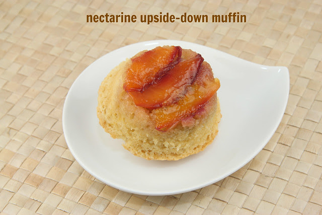 Nectarine Upside-Down Muffins
