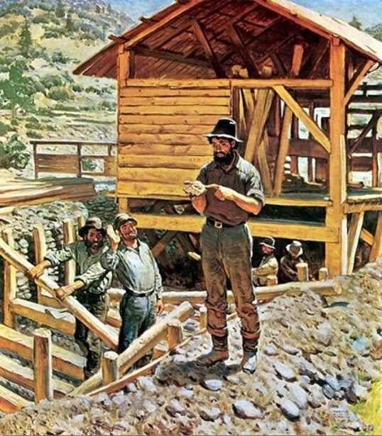 Gold Discovered At Sutter's Mill