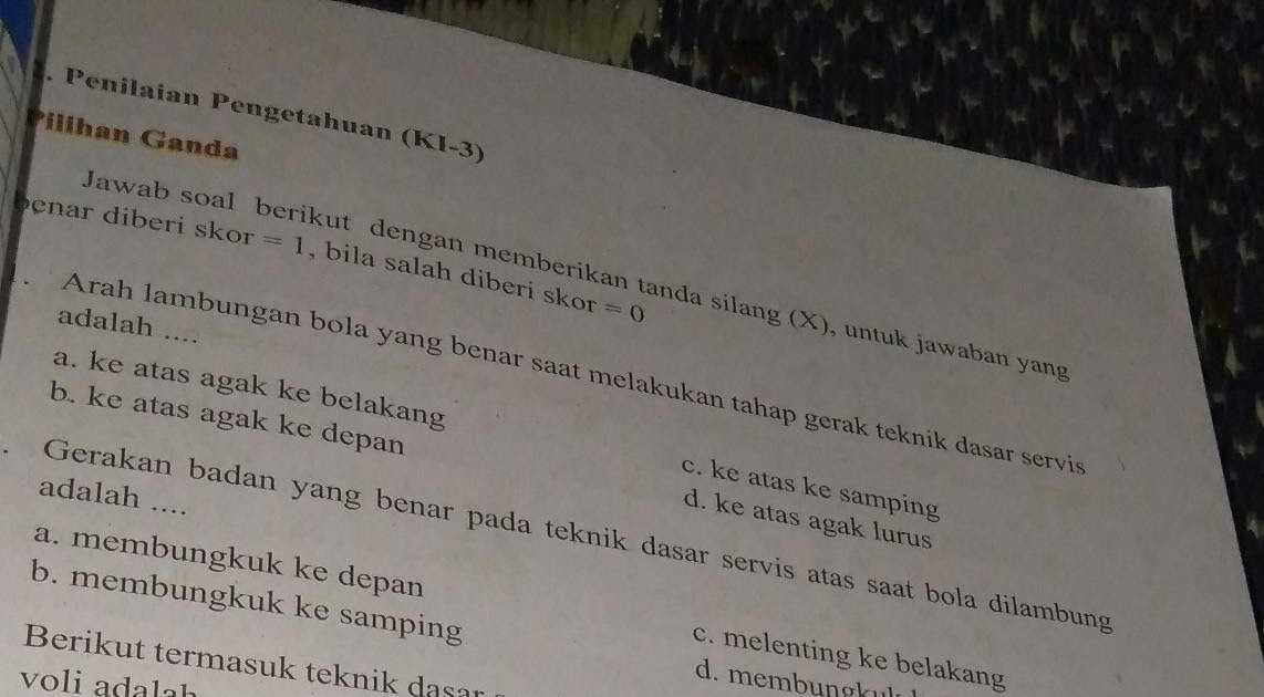 Download Kunci Jawaban Pjok Kelas 8 Hal 69 Photos