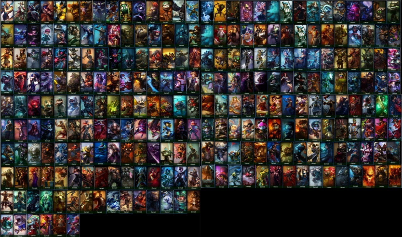トップコレクション Lol キャラクター 一覧 無料の印刷物