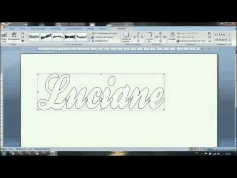 Como Hacer Letra Cursiva En Word