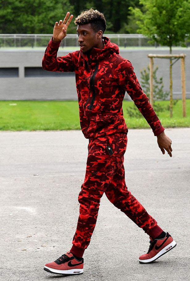 Football Stories News And Analysis Kingsley Coman S Choice Of Outfit At