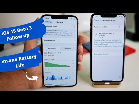 iOS 15 BETA 3 follow up | Battery life, heating issue, network problems | Solve iOS 15 beta problems