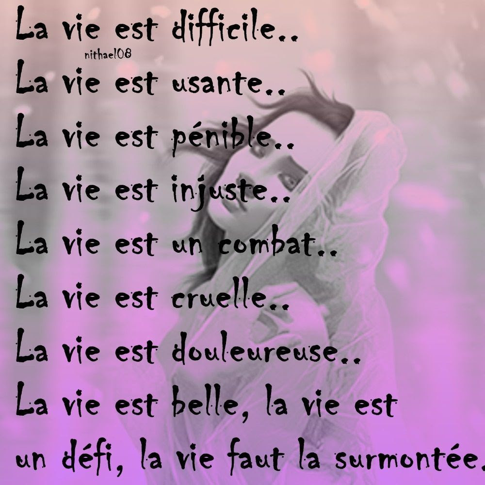 [59] Citation La Vie Est Un Combat