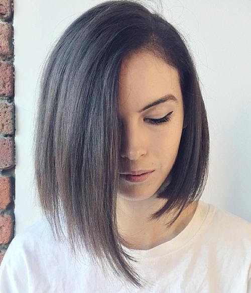 Medium Length Asymmetrical Haircut - what hairstyle is best for me