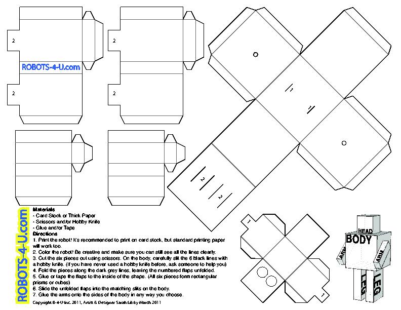 free-printable-paper-crafts-templates