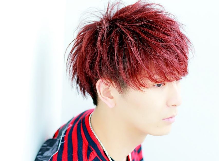 現代の髪型 75+市販 ヘア カラー 赤 メンズ