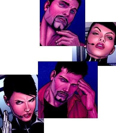 Tony Stark & Maria Hill