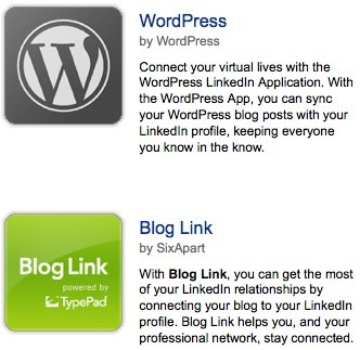 linkedin blog application