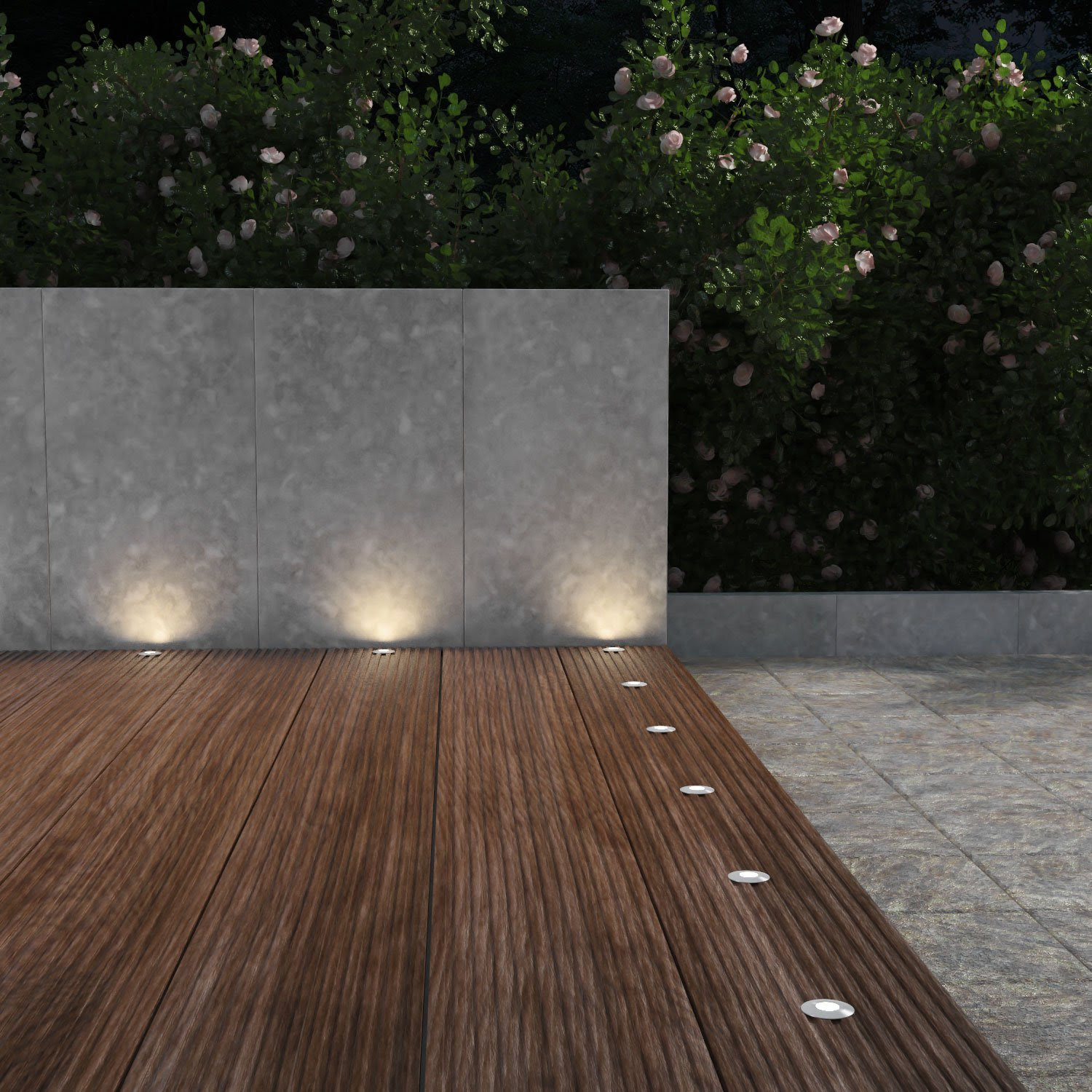 Garten Boden Led